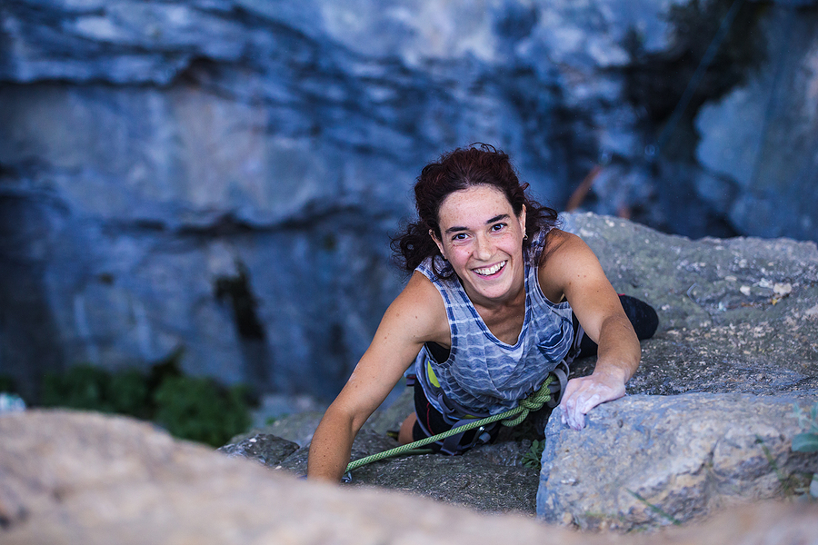 Woman climbing in Turkey. Life transitions—both in and out of sport—can challenge your sense of purpose, motivation, and identity.